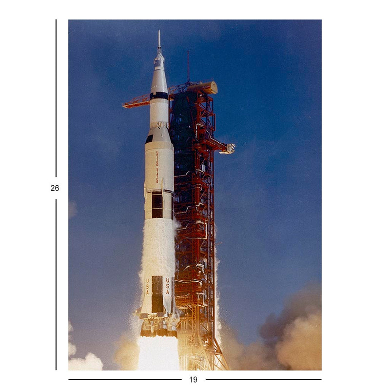 Launch Of Apollo 11 On July 16, 1969 Jigsaw Puzzle