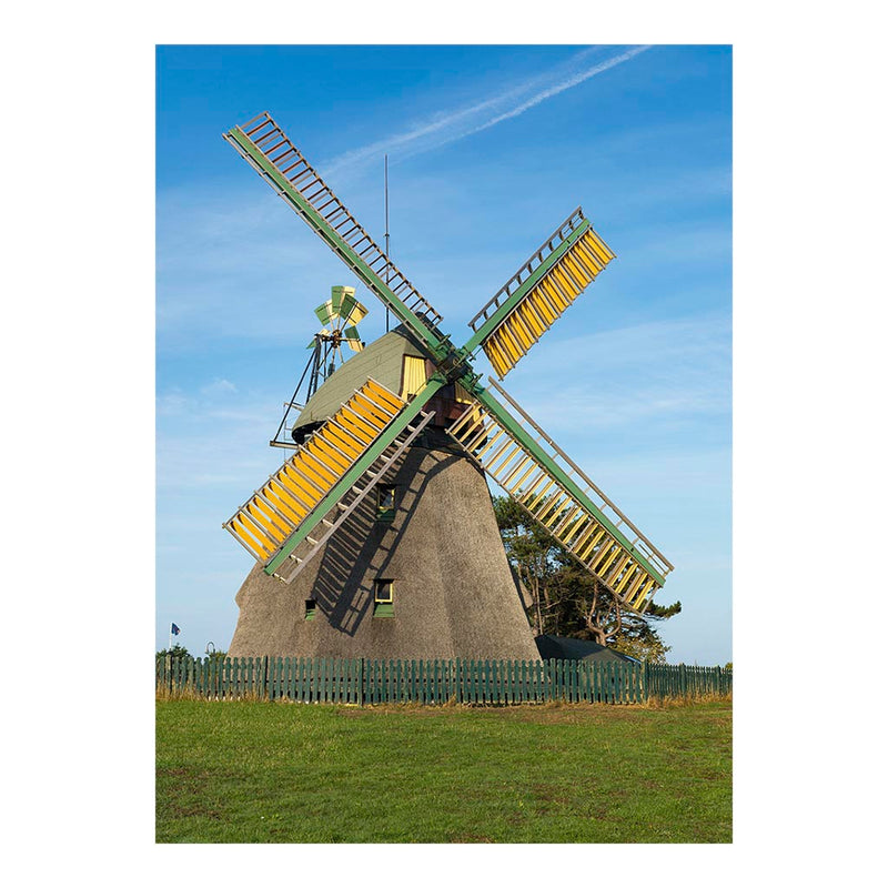 Amrum Windmill, Nebel, Germany Jigsaw Puzzle