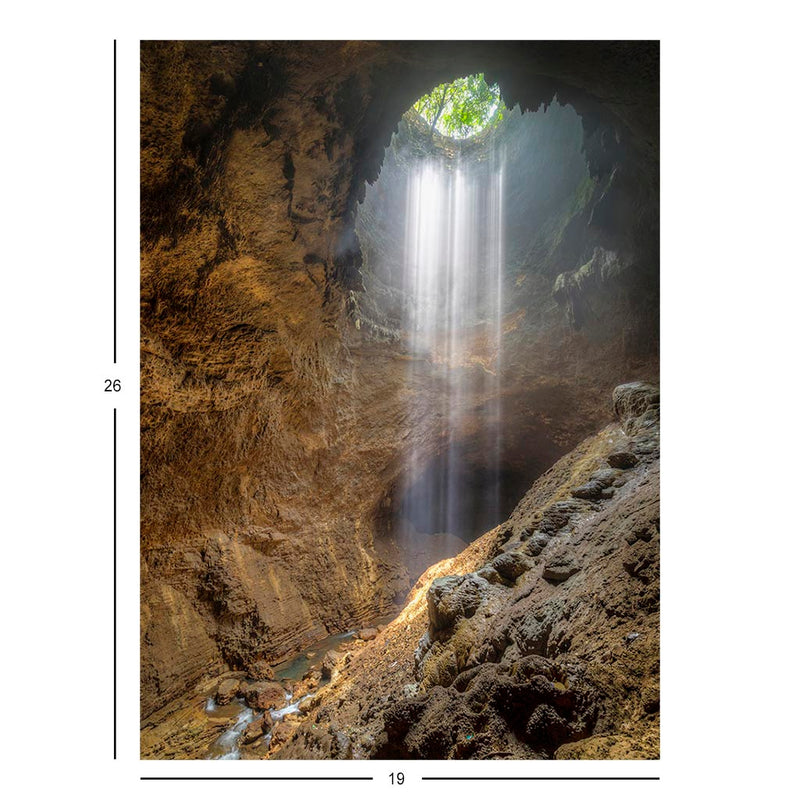 Jomblang Cave, Yogyakarta, Indonesia Jigsaw Puzzle