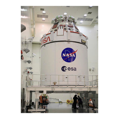 Orion Stage Adapter (OSA) Secondary Payload Load at Kennedy Space Center, FL Jigsaw Puzzle