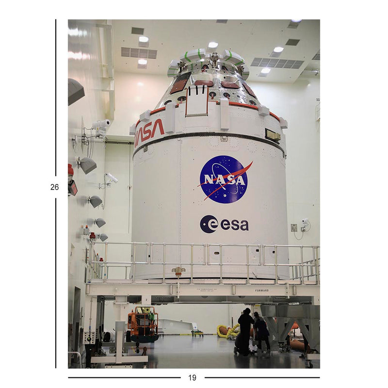 Orion Stage Adapter (OSA) Secondary Payload Load at Kennedy Space Center, FL Jigsaw Puzzle