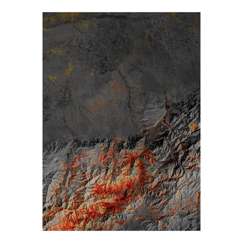NASA Damage Proxy Map of Morocco Jigsaw Puzzle