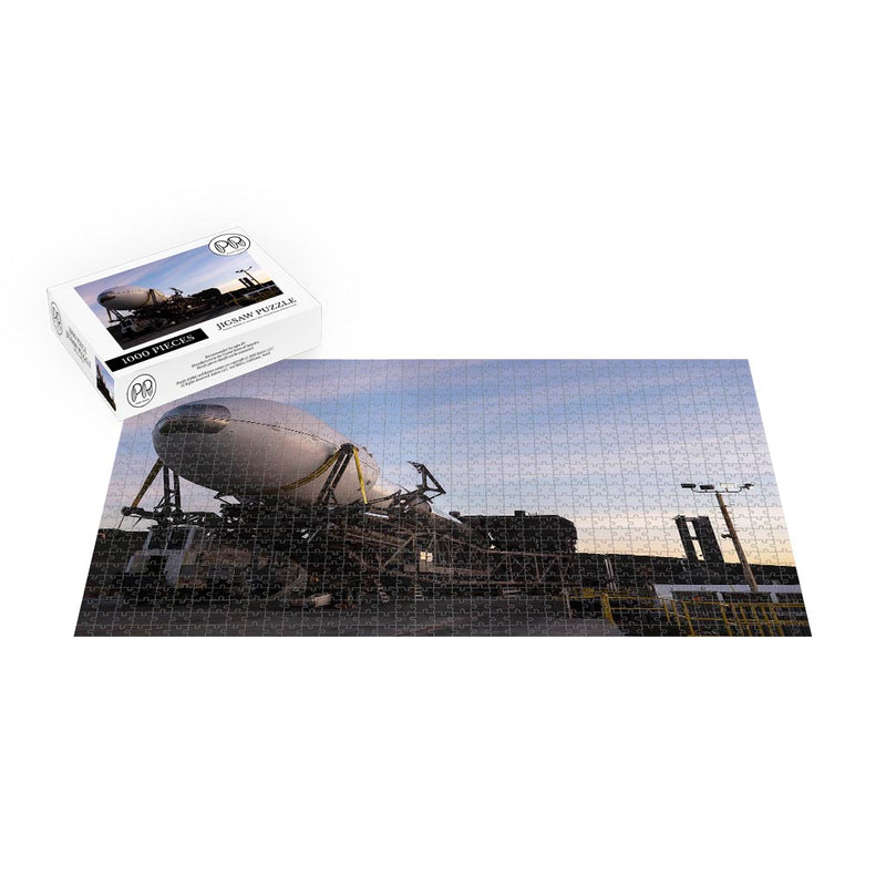 SWOT Satellite, Falcon 9 Rocket Approach Pad Jigsaw Puzzle
