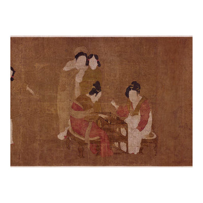 Court Ladies By Zhou Fang, 8th century Jigsaw Puzzle