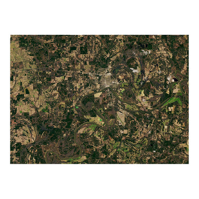 Aqua Satellite View of Atmospheric River Effects on California Jigsaw Puzzle