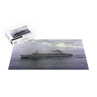 Fast Combat Support Ship USS Camden (AOE 2) Underway Jigsaw Puzzle
