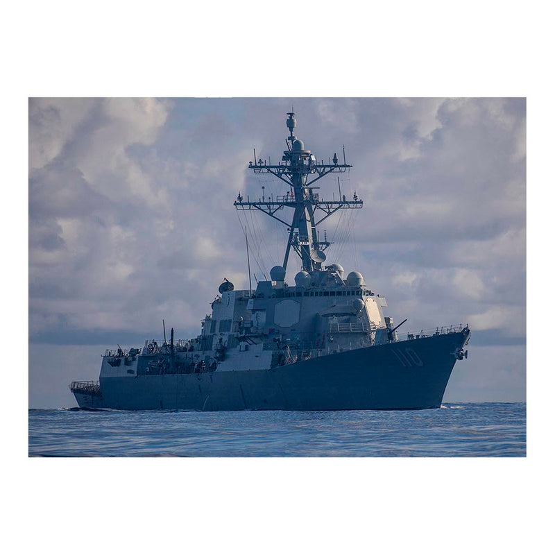 Guided-missile Destroyer USS William P. Lawrence (DDG 110) Transits The Pacific Ocean Jigsaw Puzzle