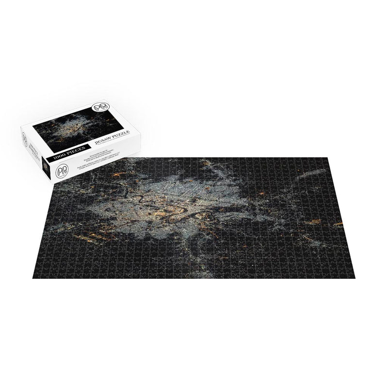 Baghdad from the International Space Station Jigsaw Puzzle