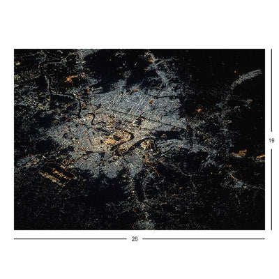 Baghdad from the International Space Station Jigsaw Puzzle