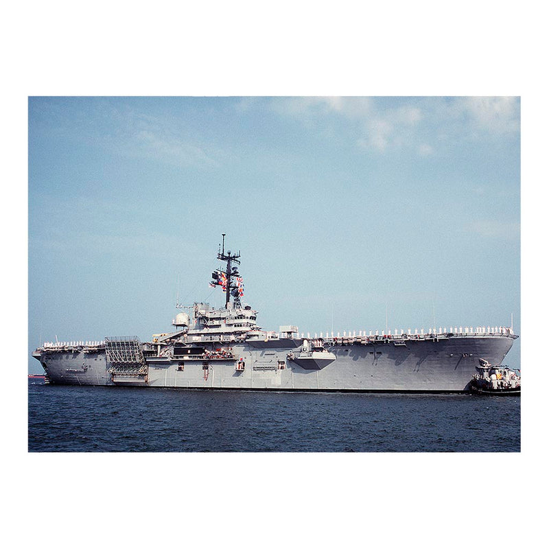 Amphibious Assault Ship USS Guam (LPH 9) Departs Naval Station Norfolk Jigsaw Puzzle