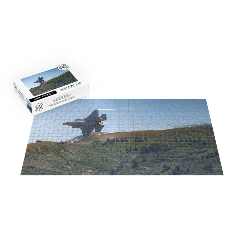 F-35A Lightning II Demonstration Team at Hill Air Force Base, Utah Jigsaw Puzzle