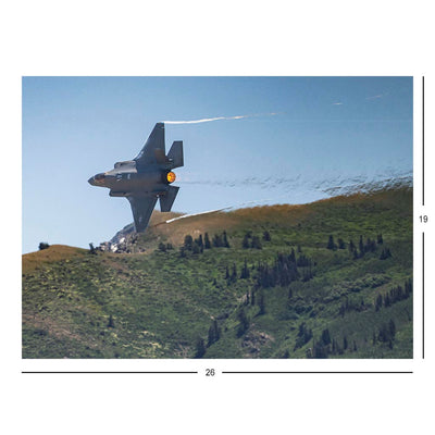 F-35A Lightning II Demonstration Team at Hill Air Force Base, Utah Jigsaw Puzzle