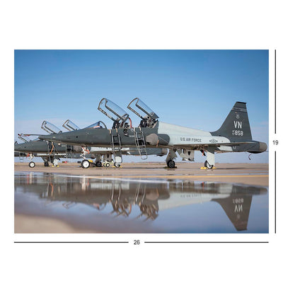 T-38C Talons At Vance Air Force Base, OK Jigsaw Puzzle