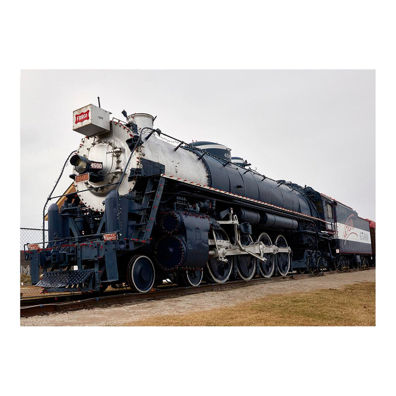 Frisco 4500 Locomotive In Tulsa Jigsaw Puzzle