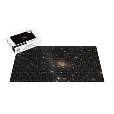 Hubble Telescope Image of Gravitational Lensing in Galaxy Cluster SPT-CL J0019-2026 Jigsaw Puzzle