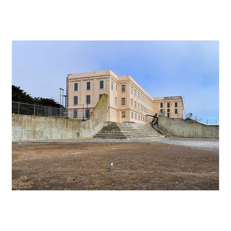 Alcatraz Prison Yard, San Francisco, CA Jigsaw Puzzle