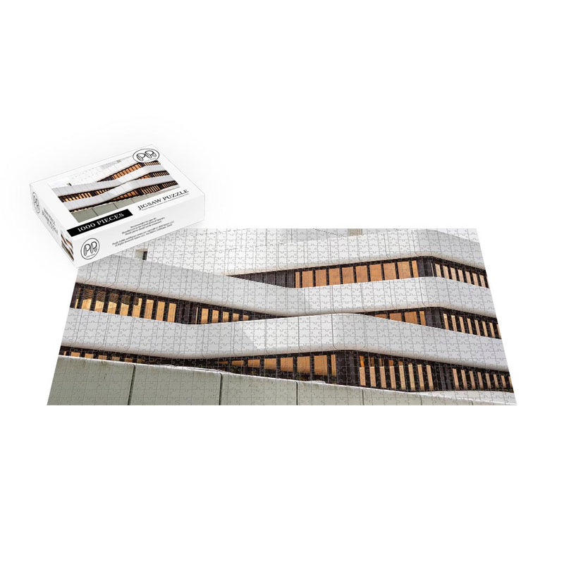Office building of the LBS in Munster, Germany Jigsaw Puzzle