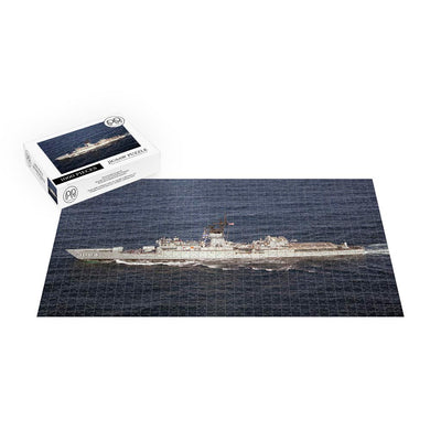 Frigate USS Pharris (FF 1094) Underway During Fleet Week New York Jigsaw Puzzle