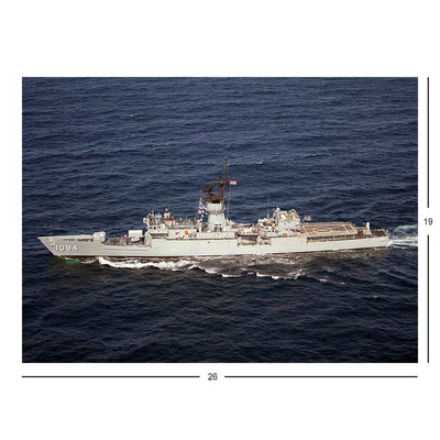 Frigate USS Pharris (FF 1094) Underway During Fleet Week New York Jigsaw Puzzle