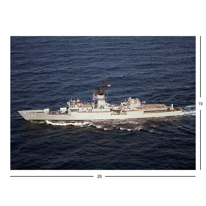 Frigate USS Pharris (FF 1094) Underway During Fleet Week New York Jigsaw Puzzle