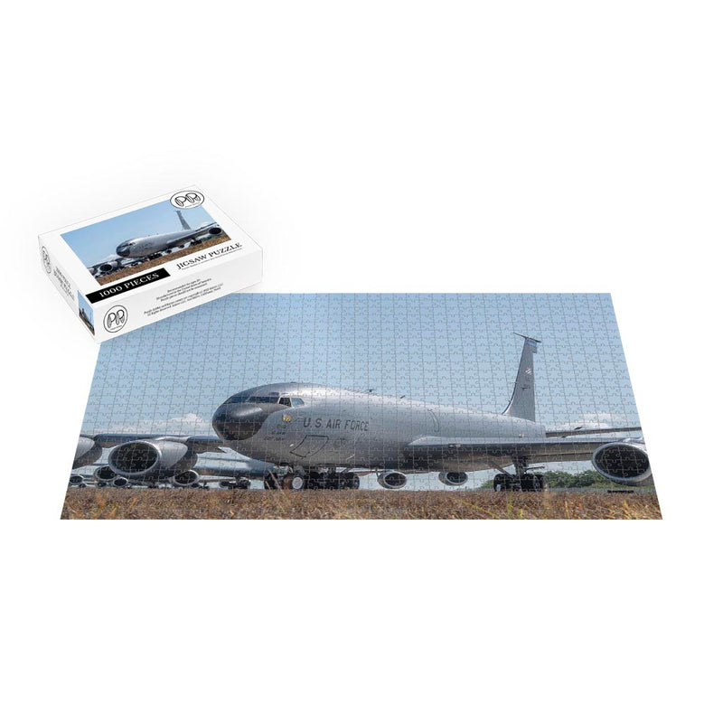 KC-135 Stratotankers Taxi in Formation at MacDill Air Force Base, FL Jigsaw Puzzle
