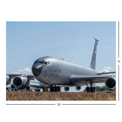 KC-135 Stratotankers Taxi in Formation at MacDill Air Force Base, FL Jigsaw Puzzle