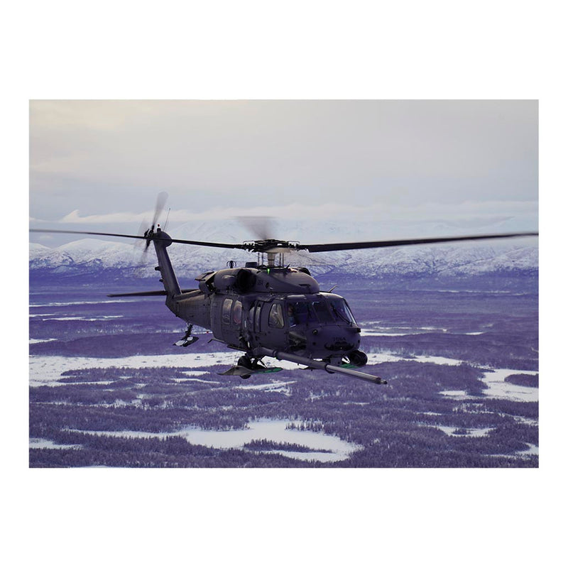 A 210th Rescue Squadron HH-60G Pave Hawk Near Anchorage, Alaska Jigsaw Puzzle