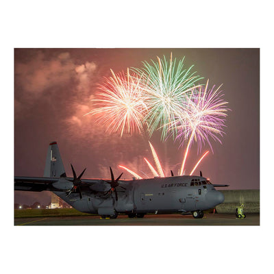 C-130J Super Hercules On the Flightline at Yokota Air Base, Japan Jigsaw Puzzle