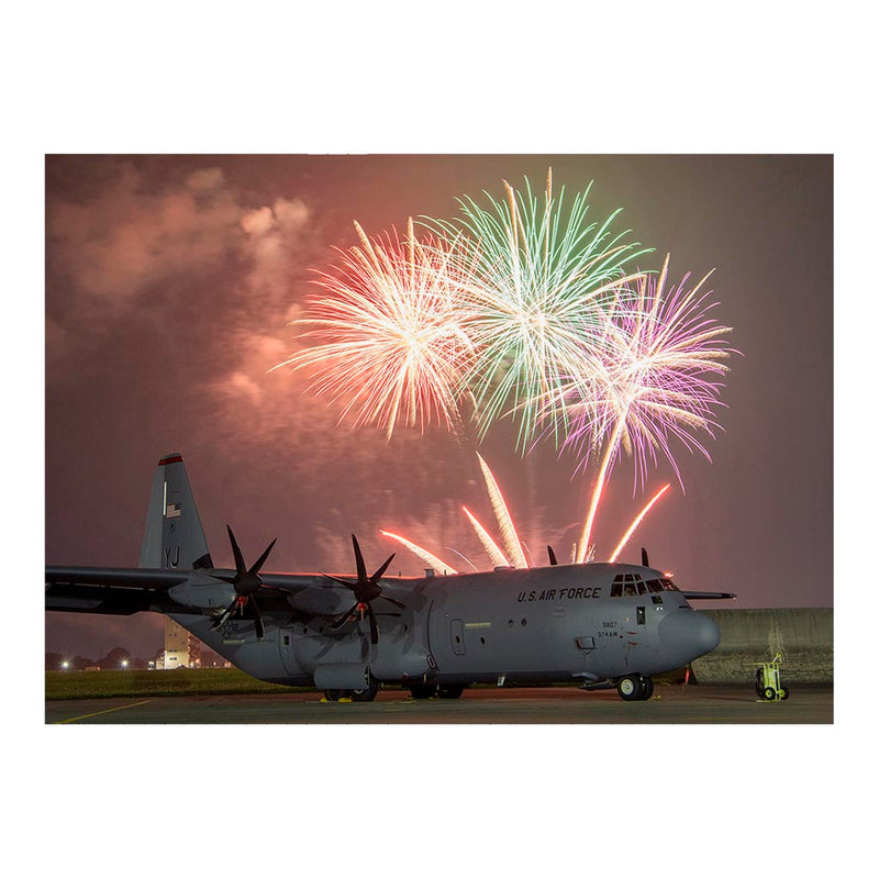 C-130J Super Hercules On the Flightline at Yokota Air Base, Japan Jigsaw Puzzle