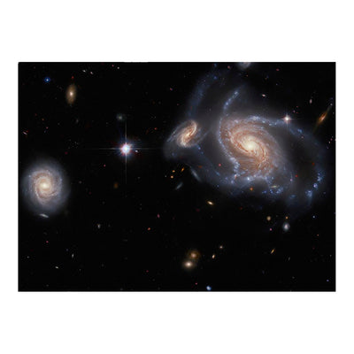 Hubble Telescope Image of Spiral Galaxy NGC 1356 Jigsaw Puzzle