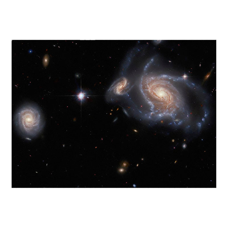 Hubble Telescope Image of Spiral Galaxy NGC 1356 Jigsaw Puzzle