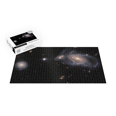 Hubble Telescope Image of Spiral Galaxy NGC 1356 Jigsaw Puzzle