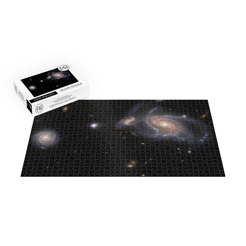 Hubble Telescope Image of Spiral Galaxy NGC 1356 Jigsaw Puzzle