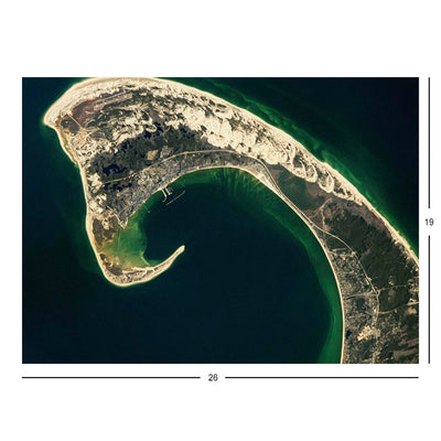 ISS Photograpah of Cape Cod, MA Jigsaw Puzzle