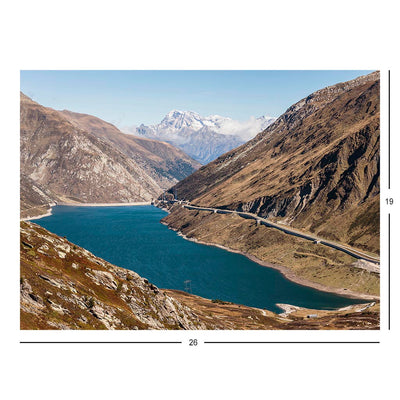 Lukmanier Pass Passo del Lucomagno Jigsaw Puzzle
