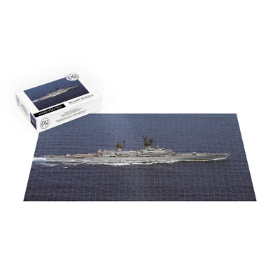 Guided Missile Cruiser USS Josephus Daniels (CG 27) Underway Jigsaw Puzzle