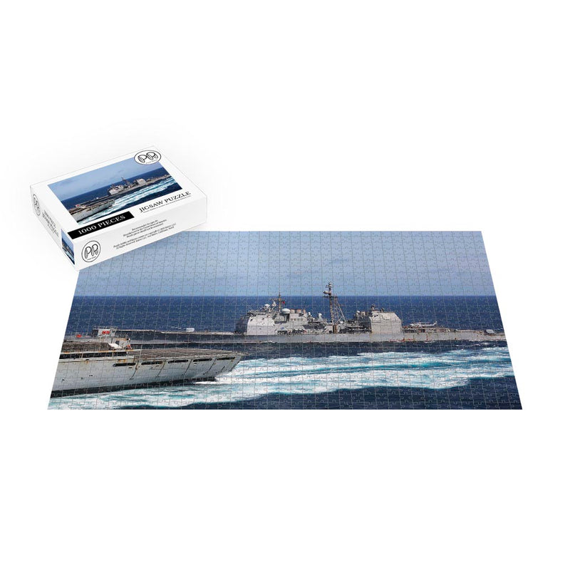 USS Leyte Gulf Guided Missile Cruiser Jigsaw Puzzle