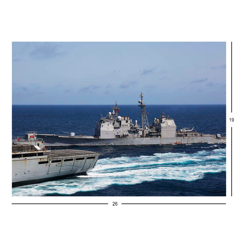 USS Leyte Gulf Guided Missile Cruiser Jigsaw Puzzle