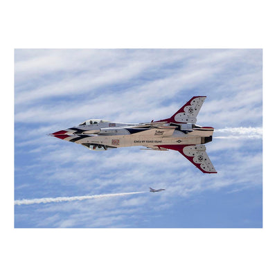 Thunderbirds perform at Nellis Air Force Base, March 9, 2023 Jigsaw Puzzle