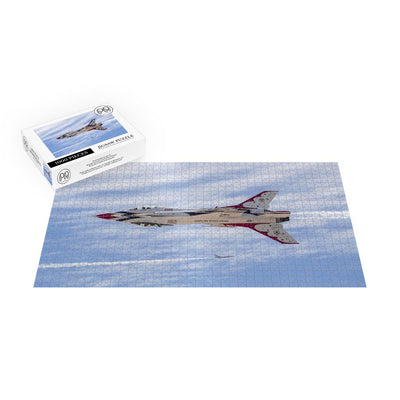Thunderbirds perform at Nellis Air Force Base, March 9, 2023 Jigsaw Puzzle