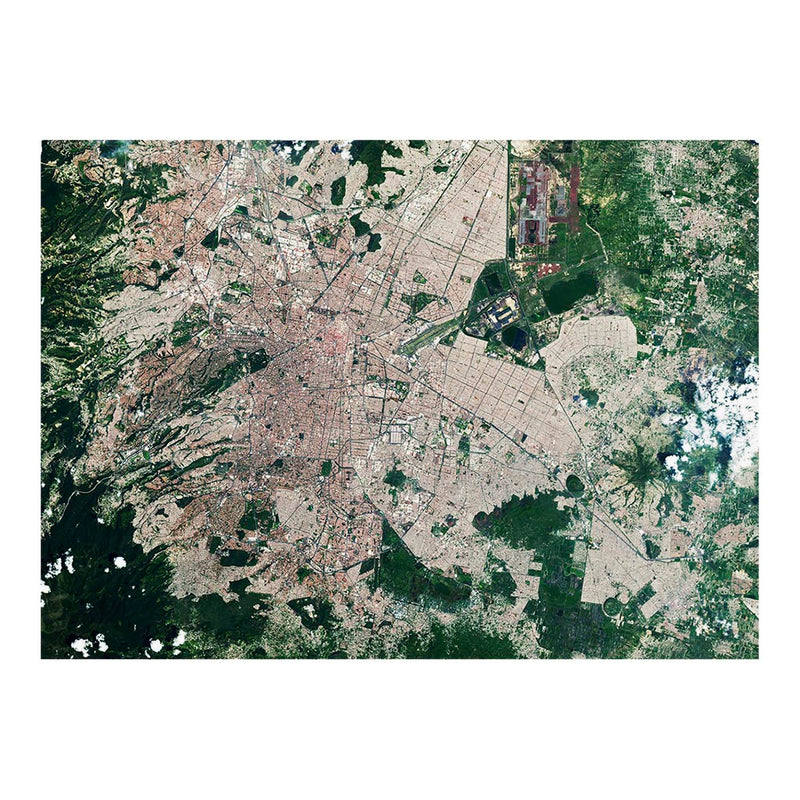 Landsat 9 Image of The Valley of Mexico Jigsaw Puzzle