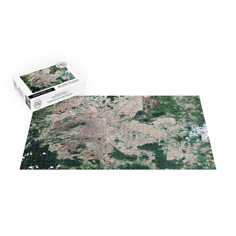 Landsat 9 Image of The Valley of Mexico Jigsaw Puzzle