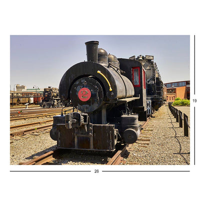 Bullard Company 2 At Steamtown National Historic Site Jigsaw Puzzle
