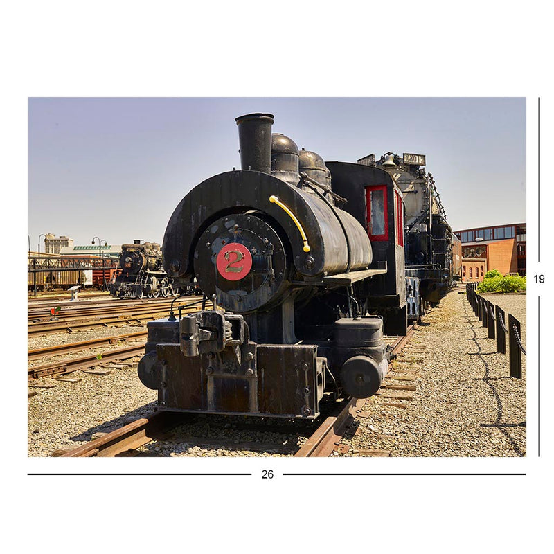 Bullard Company 2 At Steamtown National Historic Site Jigsaw Puzzle