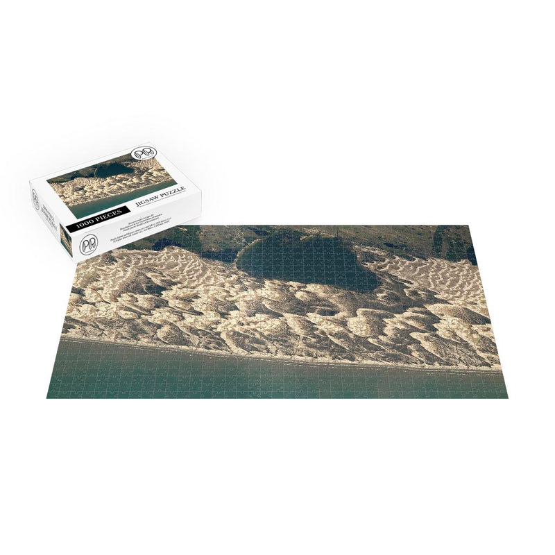 ISS Photograph of The Barchan Dunes of Brazil Jigsaw Puzzle