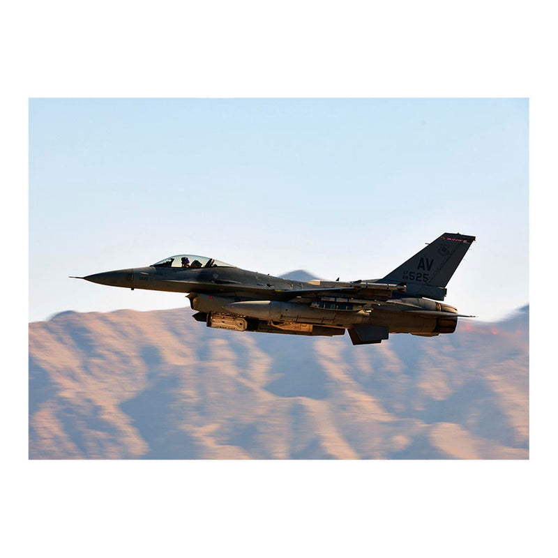 An F-16 Fighting Falcon Takes Off From Nellis Air Force Base, NV Jigsaw Puzzle