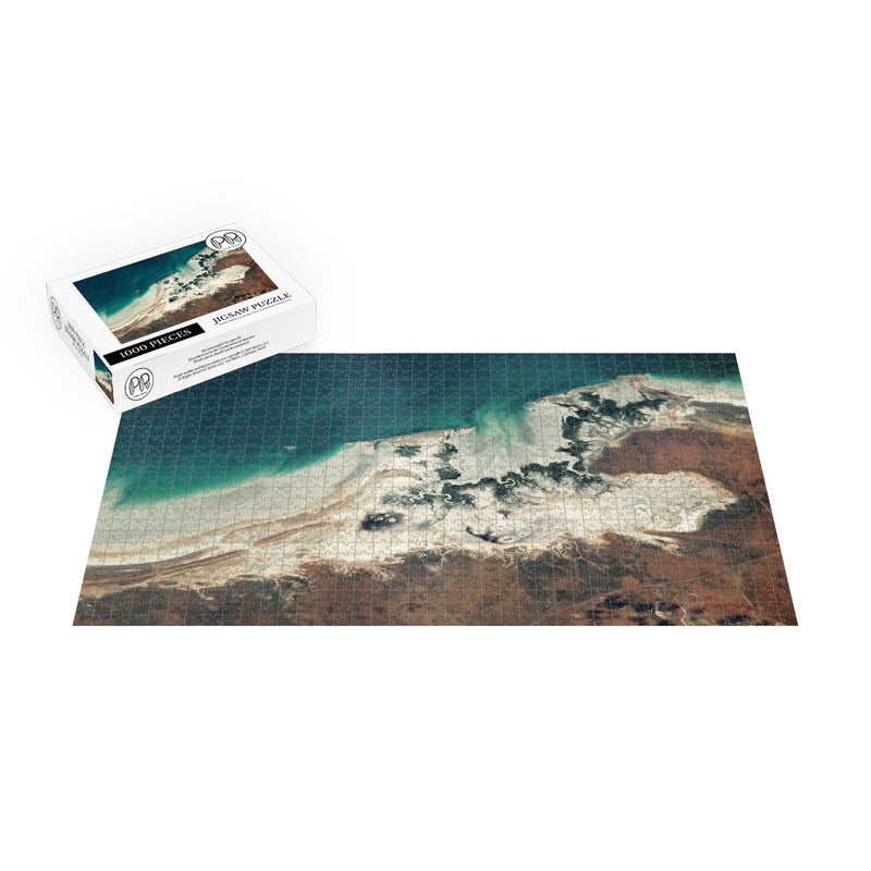 ISS Photograph of Mangroves on Eighty Mile Beach Australia Jigsaw Puzzle