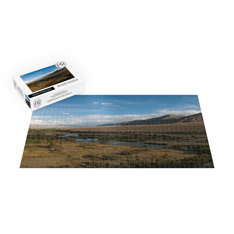 Indus River Near Leh, Northern India Jigsaw Puzzle