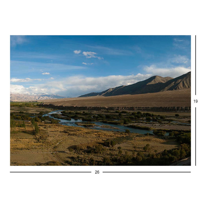 Indus River Near Leh, Northern India Jigsaw Puzzle