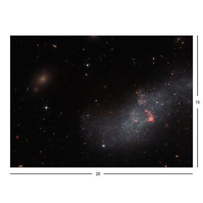 Hubble Telescope Image of Dwarf Galaxy UGCA 307 Jigsaw Puzzle